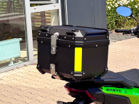 Kufr na motorku, 45L, plast, 44x37,5x34,5 cm